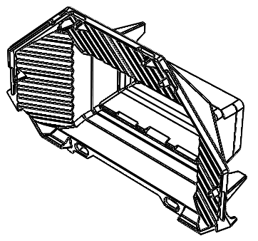 Grate support funnel, 0007B