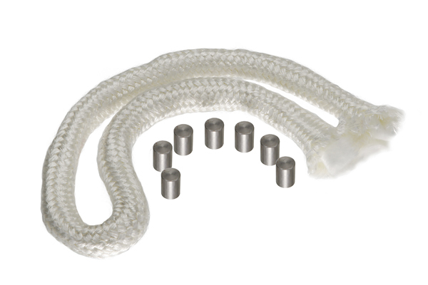 Set 7 spacer cylinders, gasket
