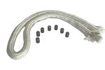 Set 7x spacer cylinders ø15x20 mm, 1100 mm gasket