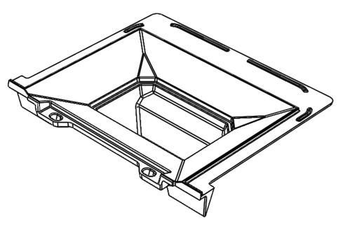 Firebox base and funnel