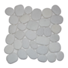 Rantakivi valkoinen marmori