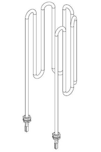 Electrical resistance 2000W curved, Halla, Routa